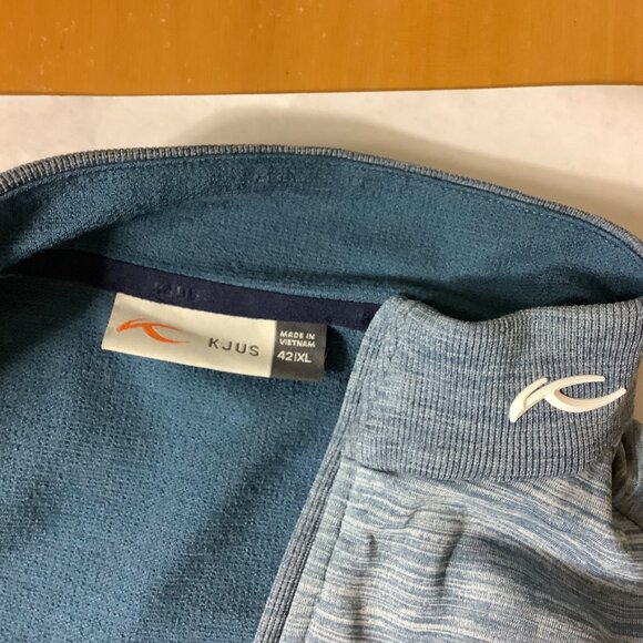 KJUS Women's Blue Lara Techwool Jacket Monterey Peninsula CC Dragon Logo XL - Picture 5 of 6